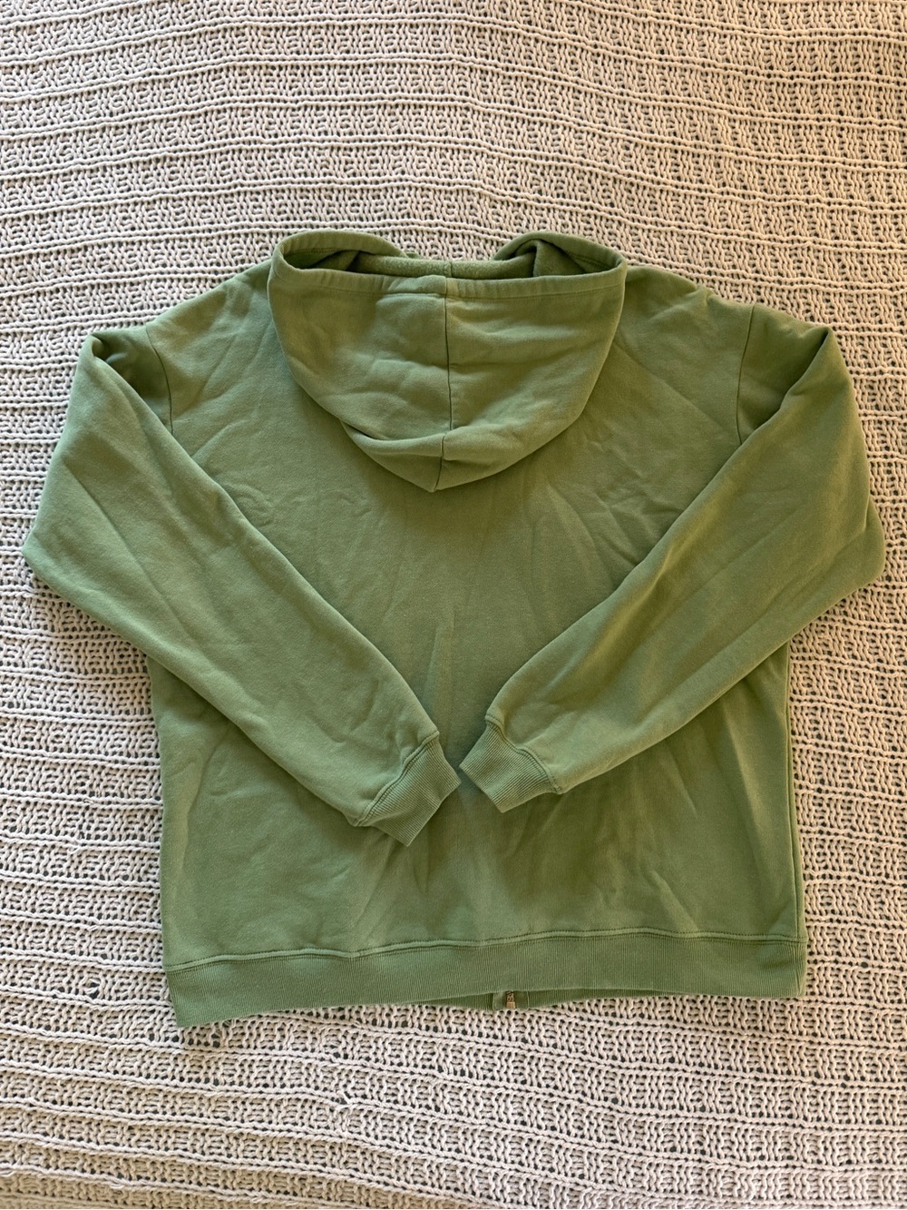 Full Tilt Women’s Sage Mint Green Hoodie Zip Up Jacket Casual Size Medium - Picture 2 of 5